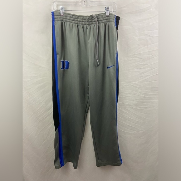Mens Nike Therma-Fit Sweatpants 31" Duke University Basketball Grey Blue XXL - Picture 1 of 10